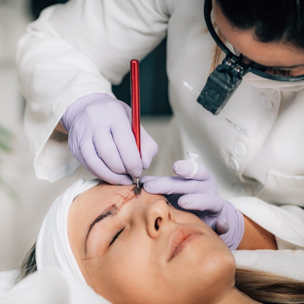 Brow Microblading Cosmetic Procedure